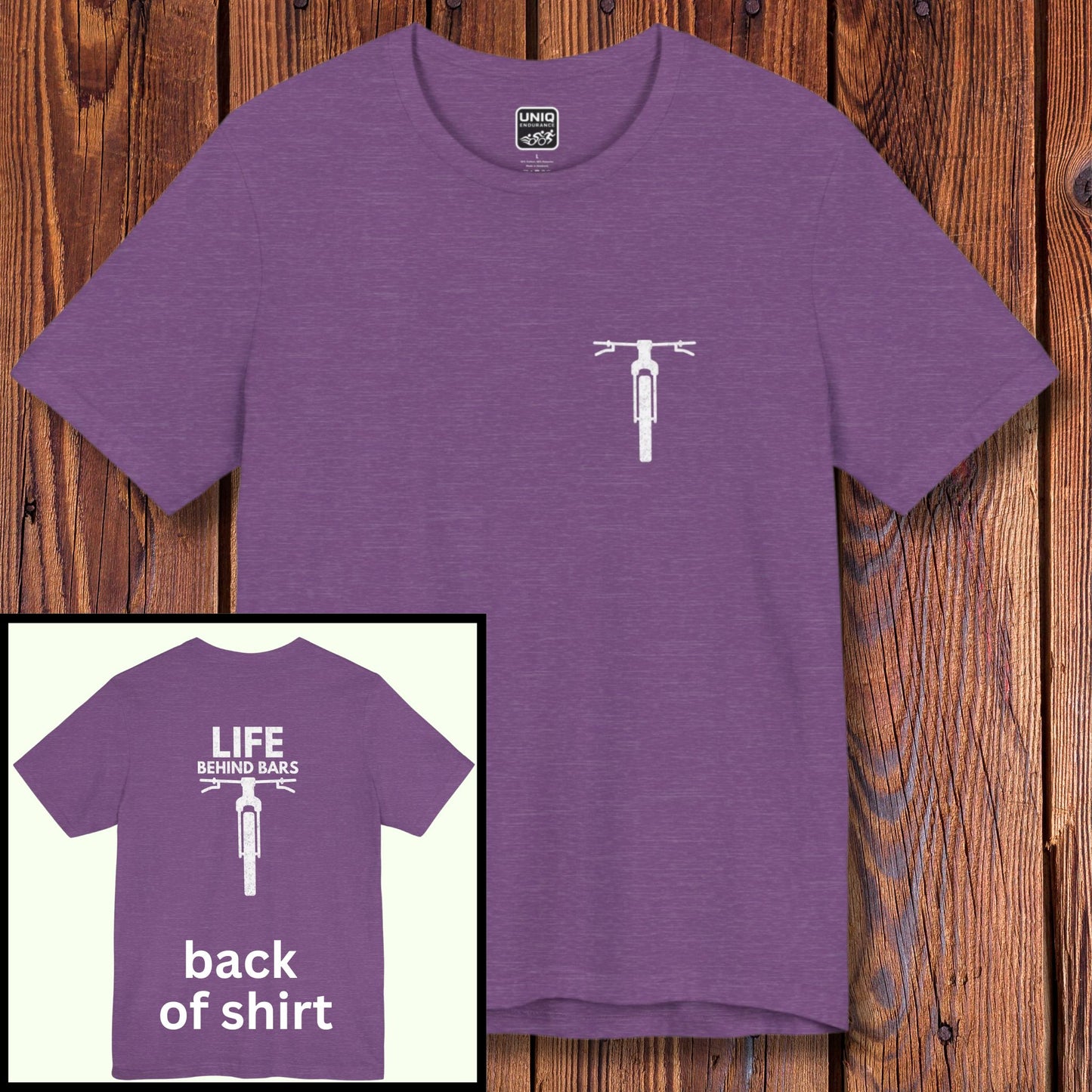 Back Print Behind Bars Tee
