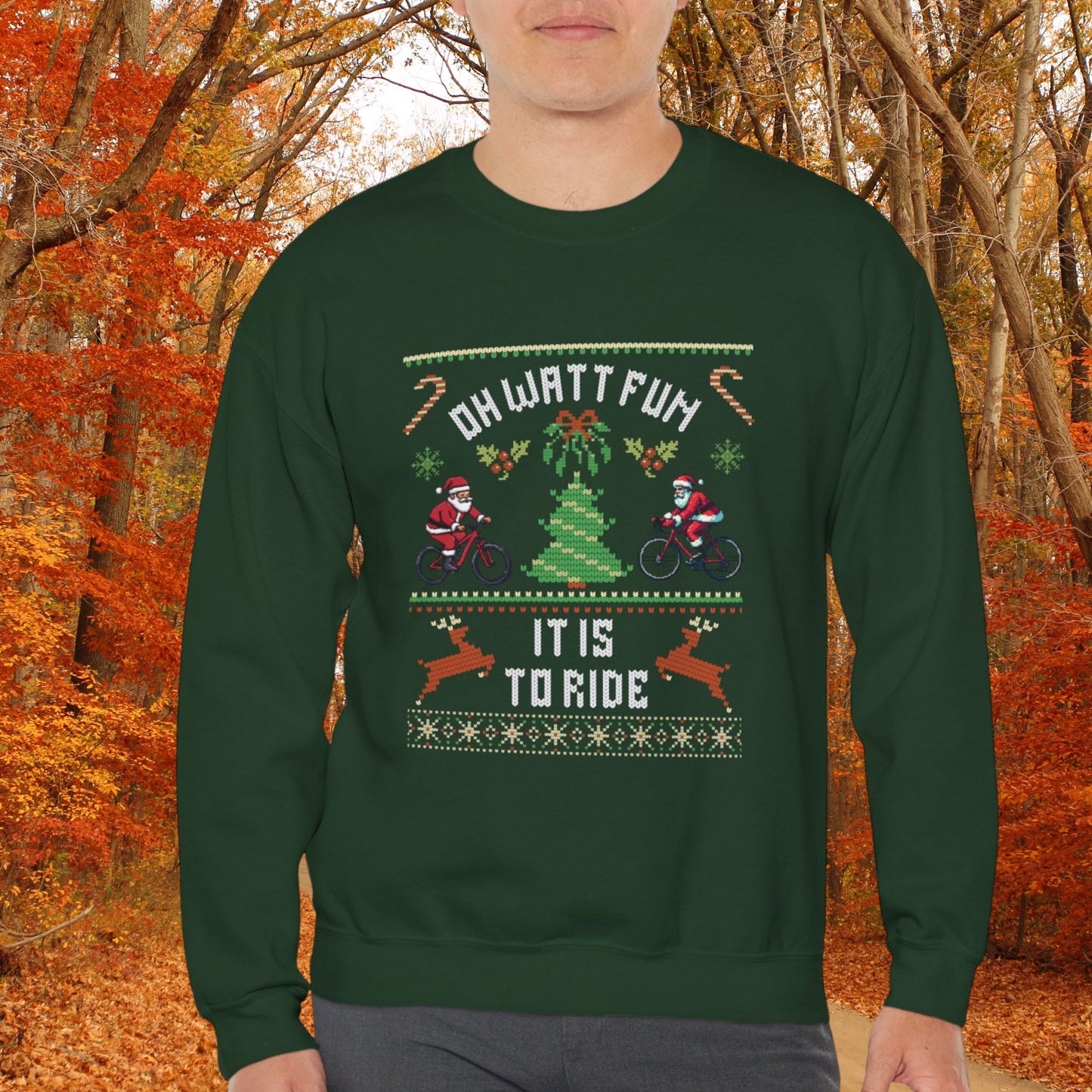 Oh Watt Fun Christmas Sweatshirt