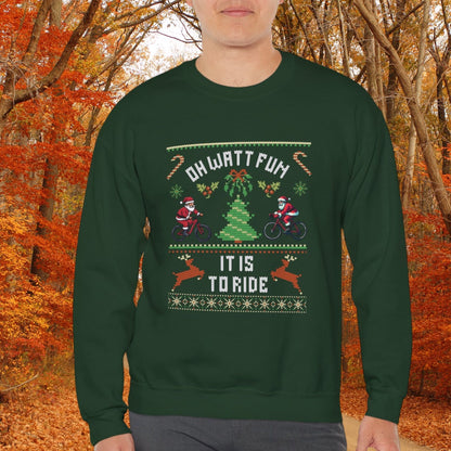 Oh Watt Fun Christmas Sweatshirt