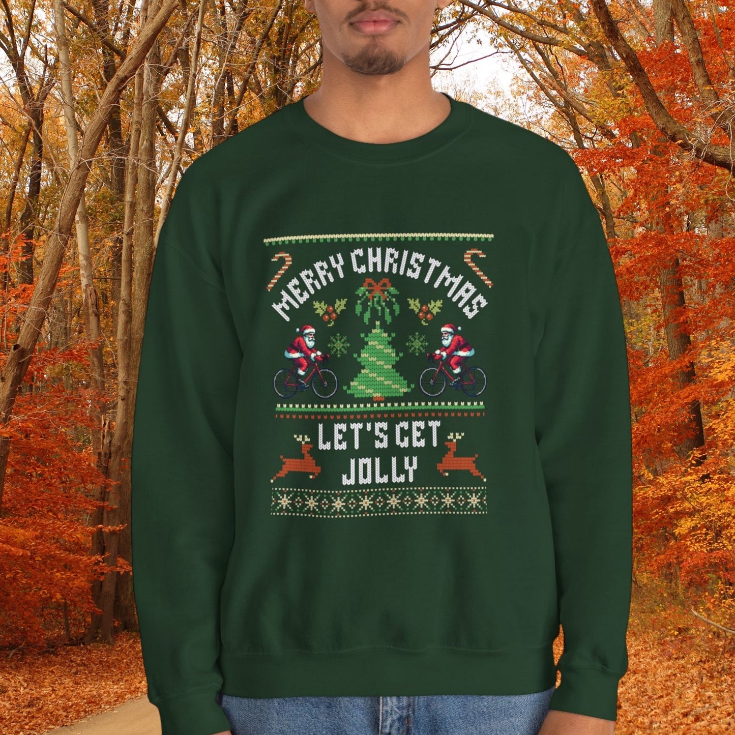 Get Jolly Christmas Sweatshirt
