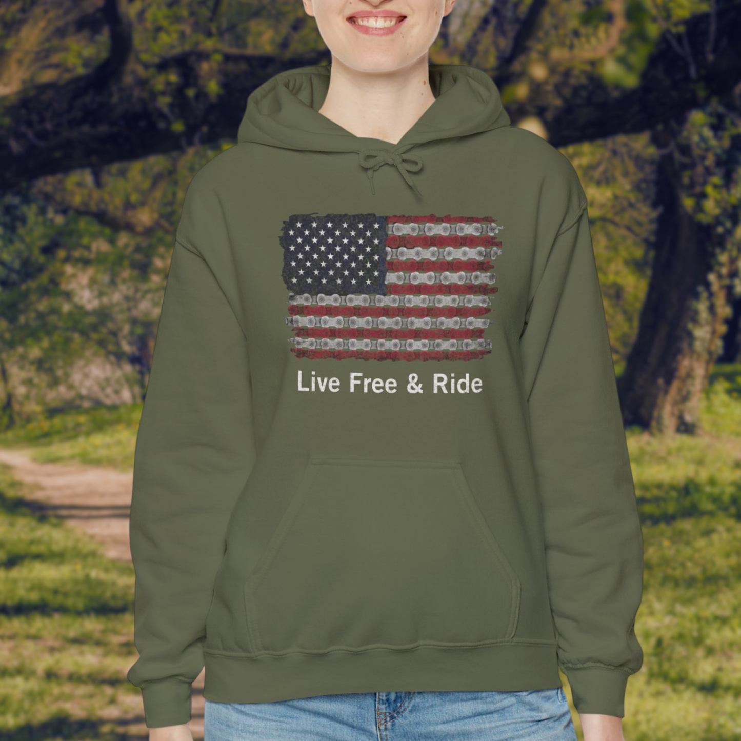 Live Free & Ride Hoodie