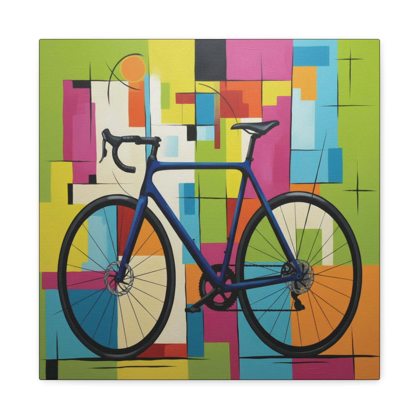 Cubist Bike - Blue