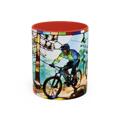 Stained Glass MTB Mug (11, 15oz)