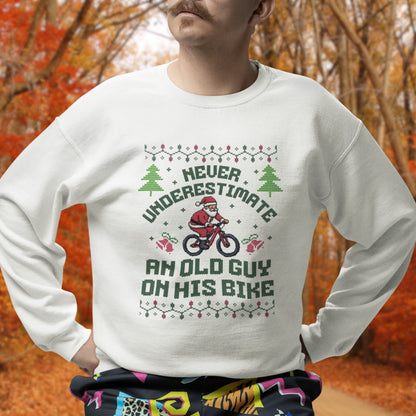 Old Guy MTB X-Mas Sweatshirt
