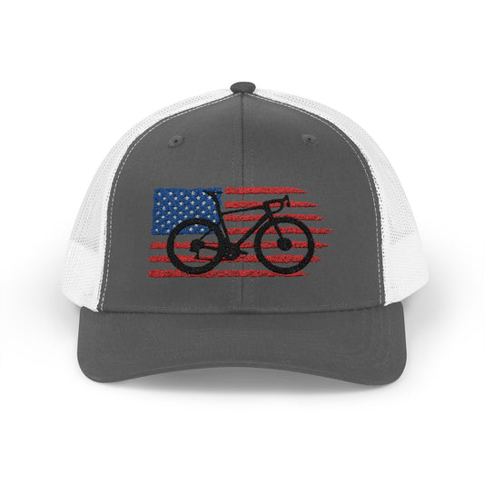 Flag & Bike Hat