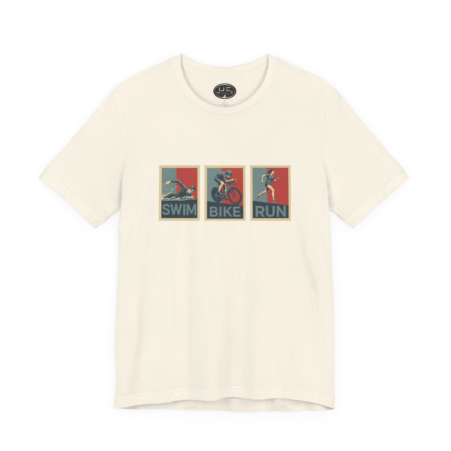 Swim Bike Run Posters Tee