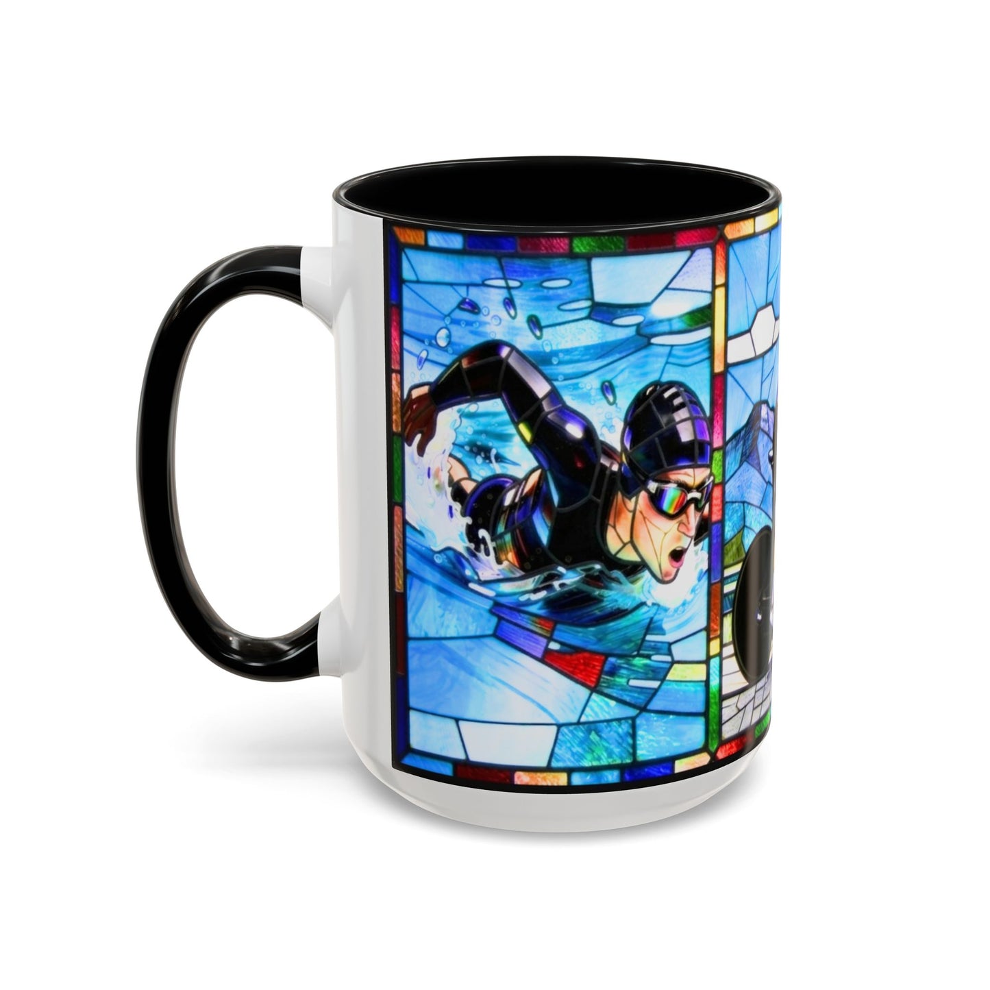 Stained Glass TRI Mug (11, 15oz)