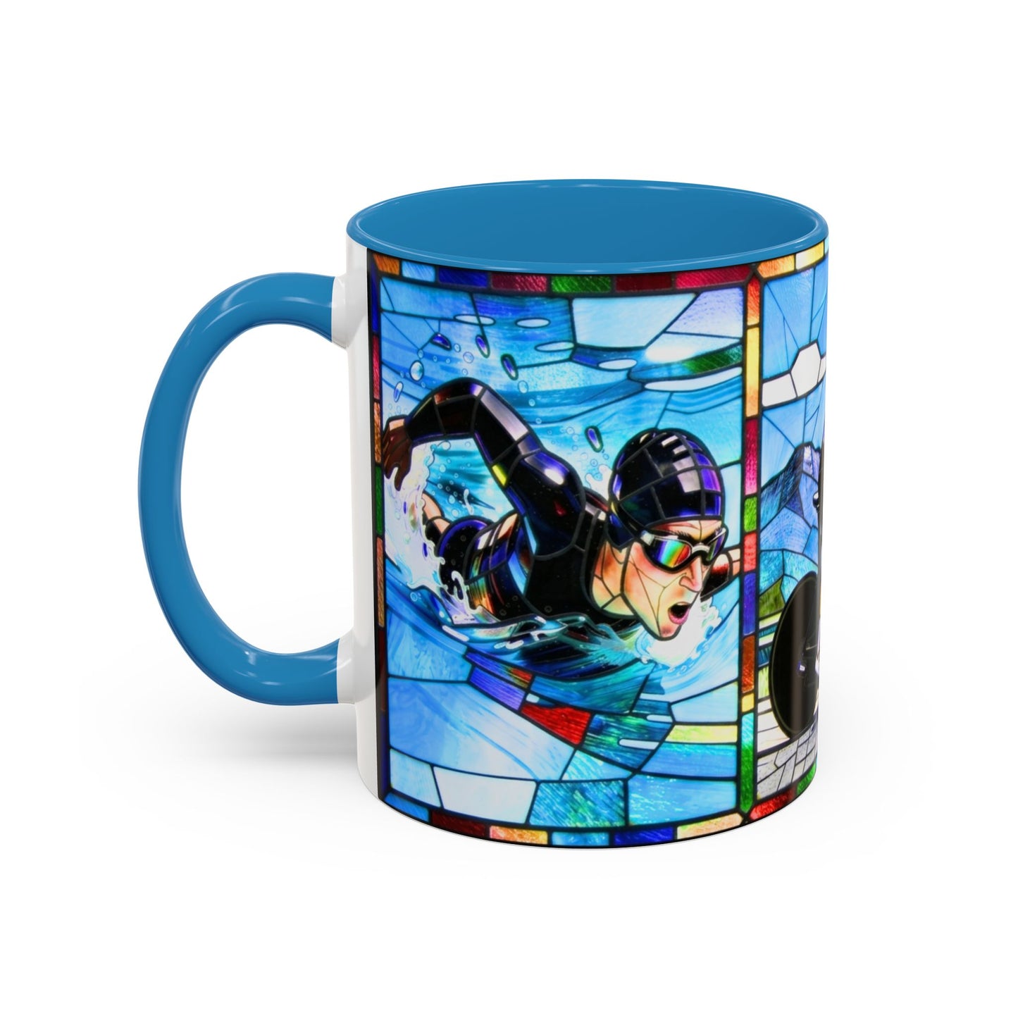 Stained Glass TRI Mug (11, 15oz)