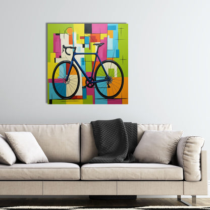 Cubist Bike - Blue
