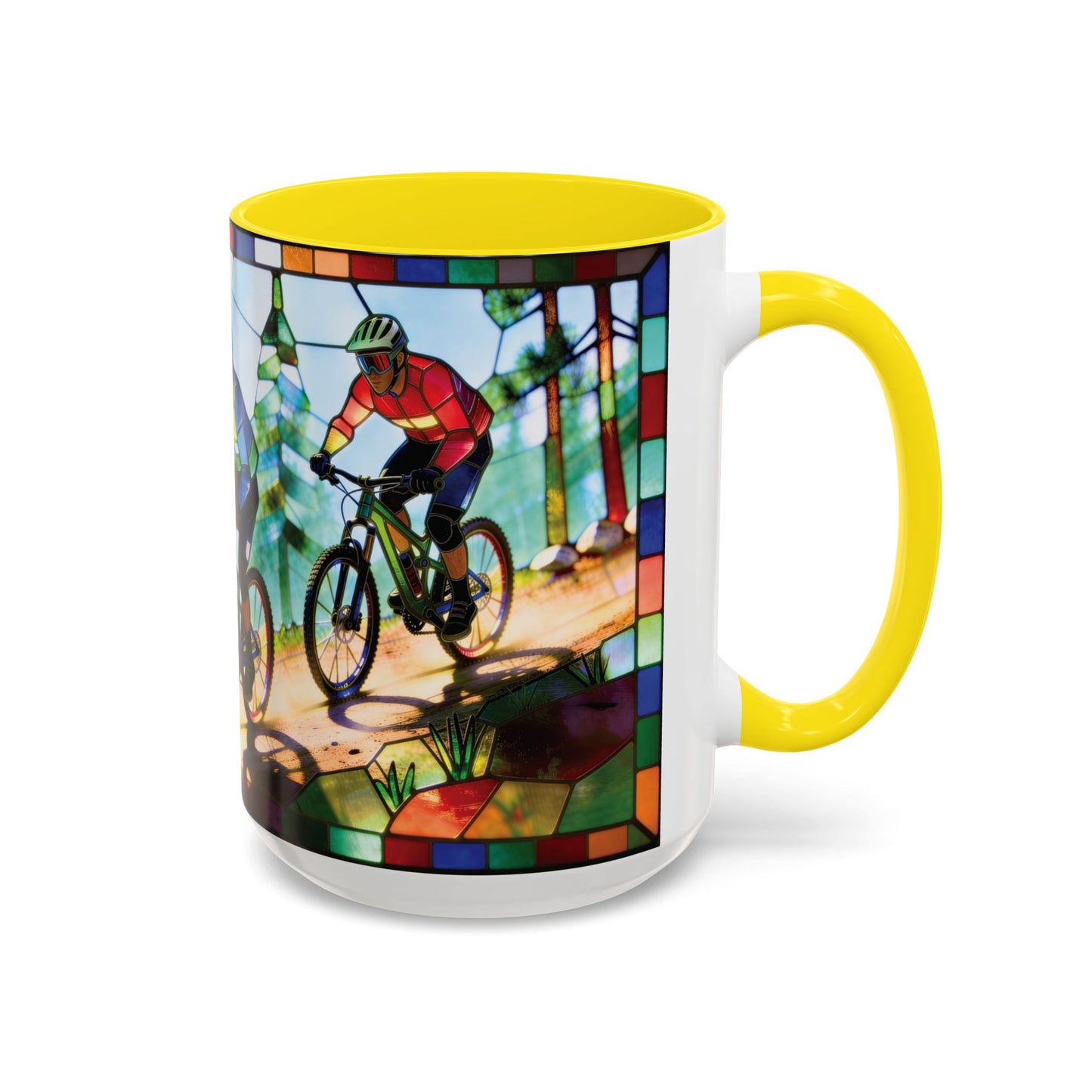 Stained Glass MTB Mug (11, 15oz)