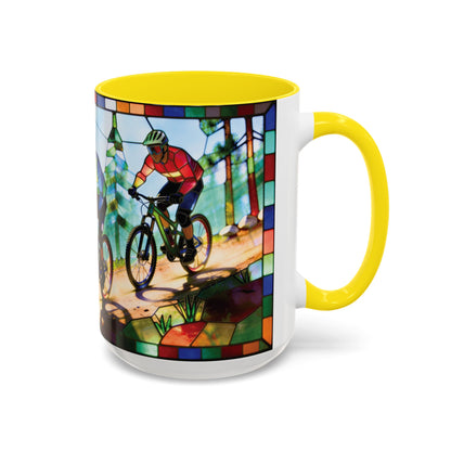 Stained Glass MTB Mug (11, 15oz)