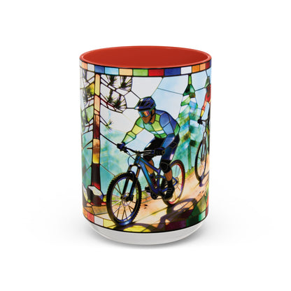 Stained Glass MTB Mug (11, 15oz)