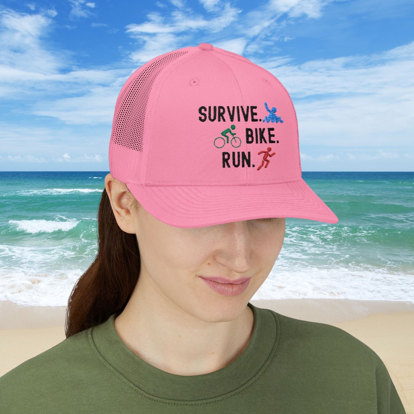 Survive Bike Run Hat