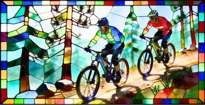 Stained Glass MTB Mug (11, 15oz)