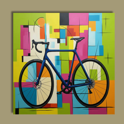 Cubist Bike - Blue