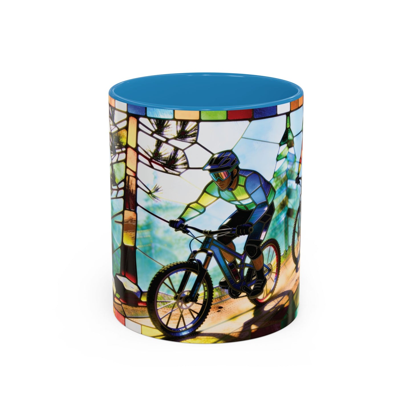 Stained Glass MTB Mug (11, 15oz)