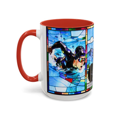 Stained Glass TRI Mug (11, 15oz)
