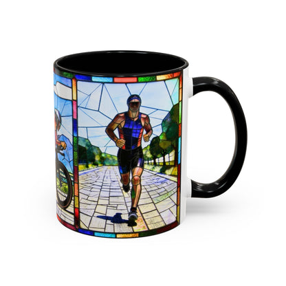 Stained Glass TRI Mug (11, 15oz)