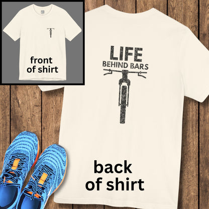 Back Print Behind Bars Tee