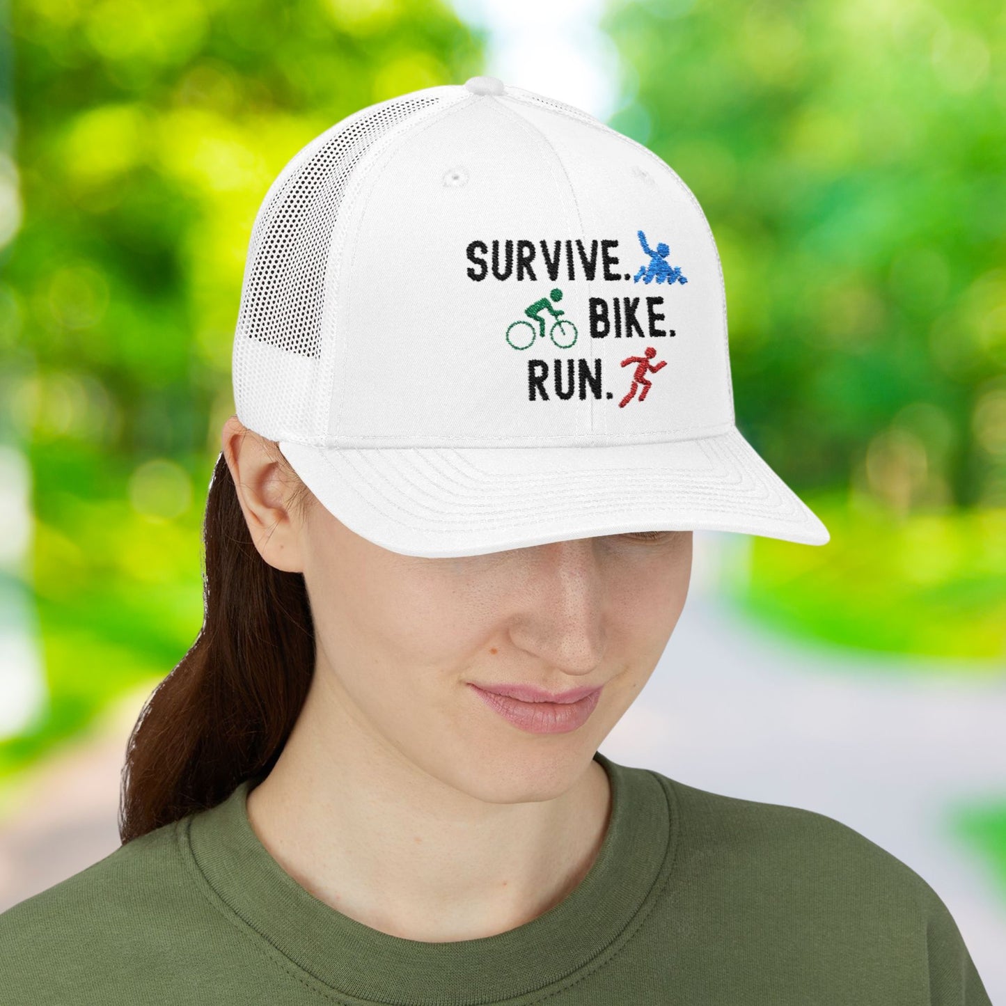 Survive Bike Run Hat
