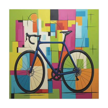 Cubist Bike - Blue