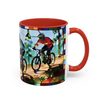 Stained Glass MTB Mug (11, 15oz)