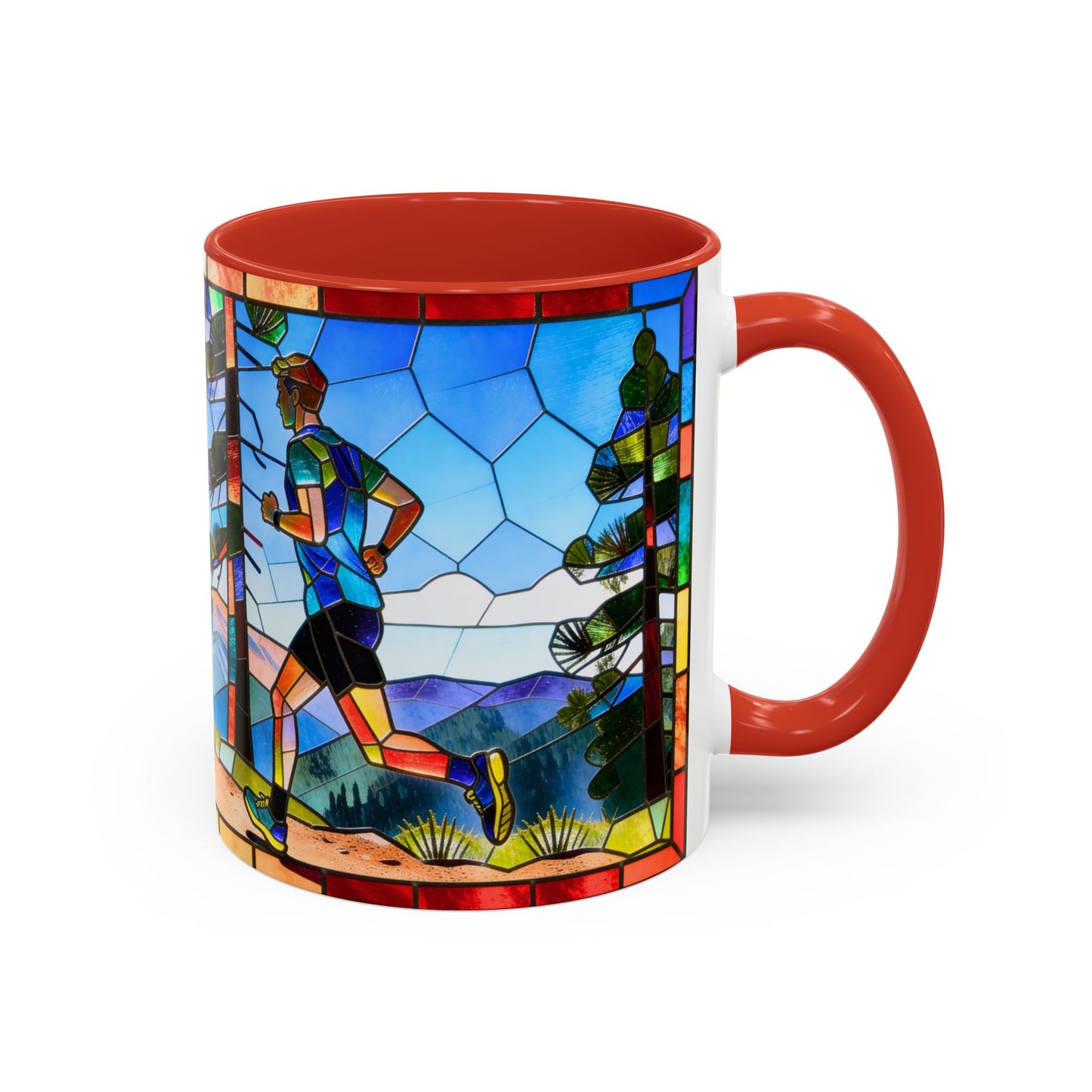 Stained Glass Trail Runners Mug