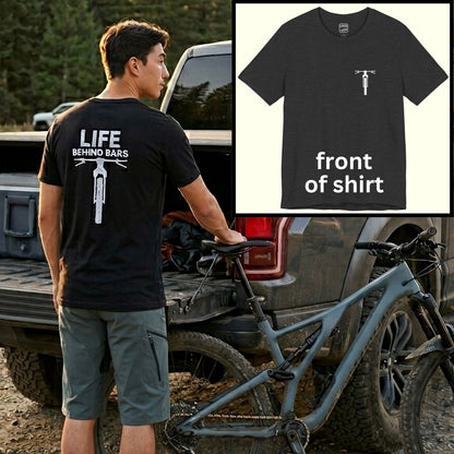 Back Print Behind Bars Tee