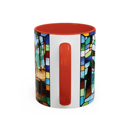 Stained Glass MTB Mug (11, 15oz)