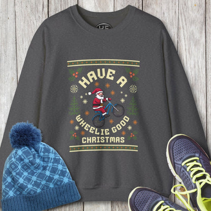 Wheelie Good Christmas Sweatshirt