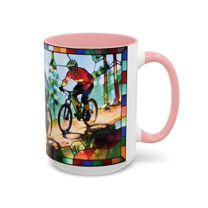 Stained Glass MTB Mug (11, 15oz)