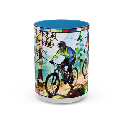 Stained Glass MTB Mug (11, 15oz)