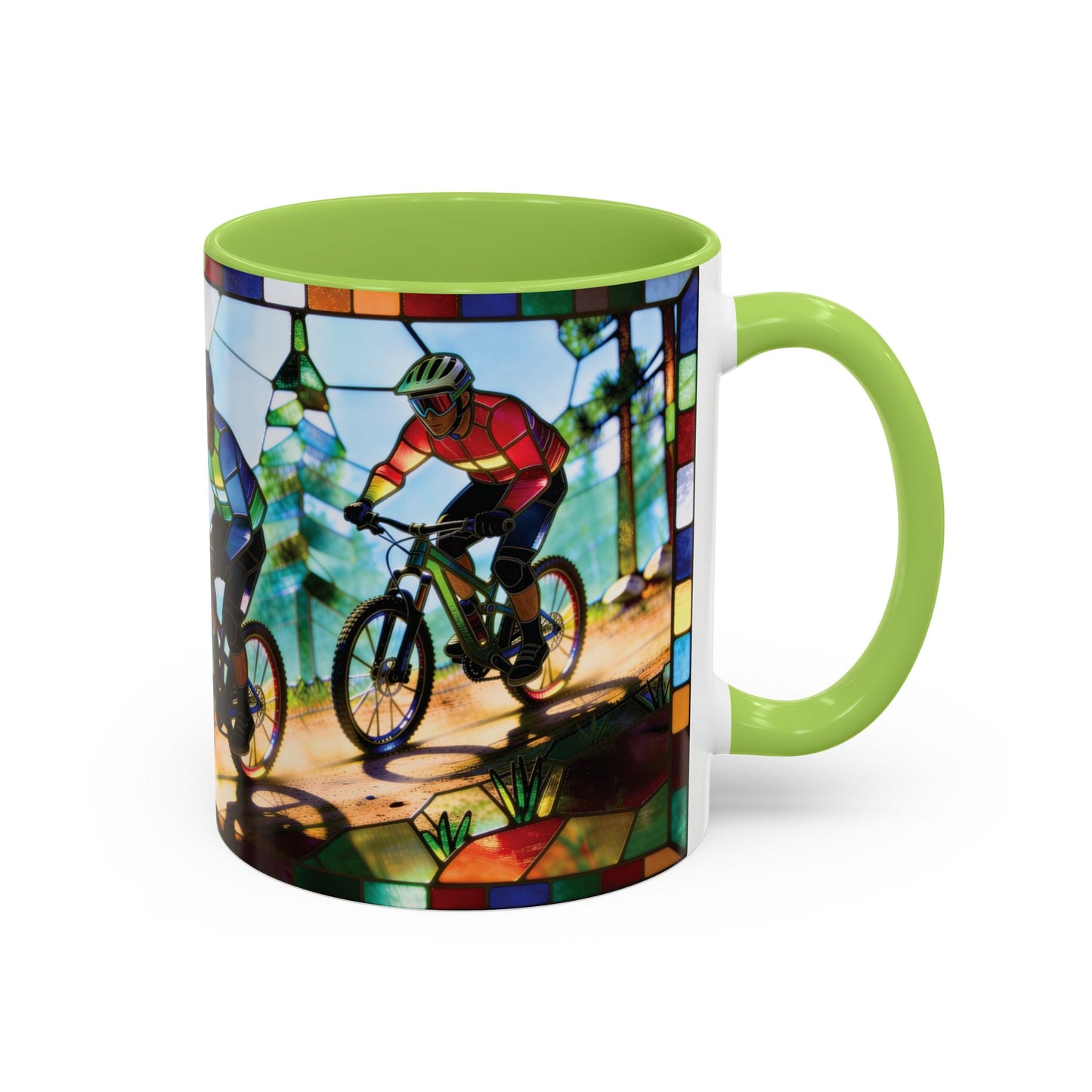 Stained Glass MTB Mug (11, 15oz)