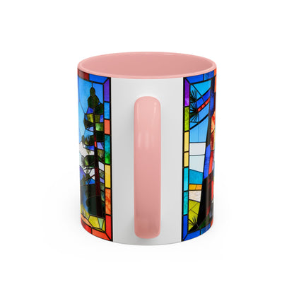 Stained Glass Trail Runners Mug