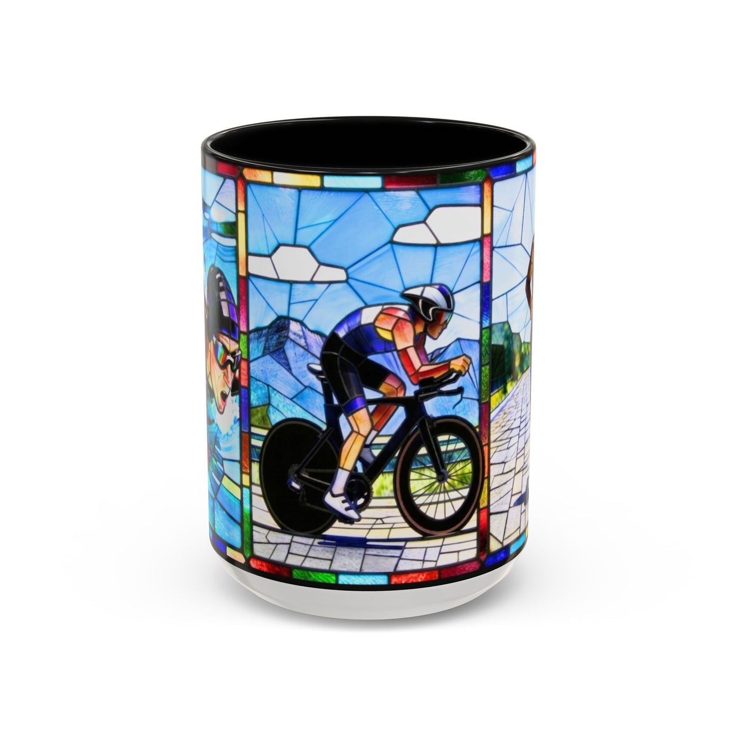 Stained Glass TRI Mug (11, 15oz)