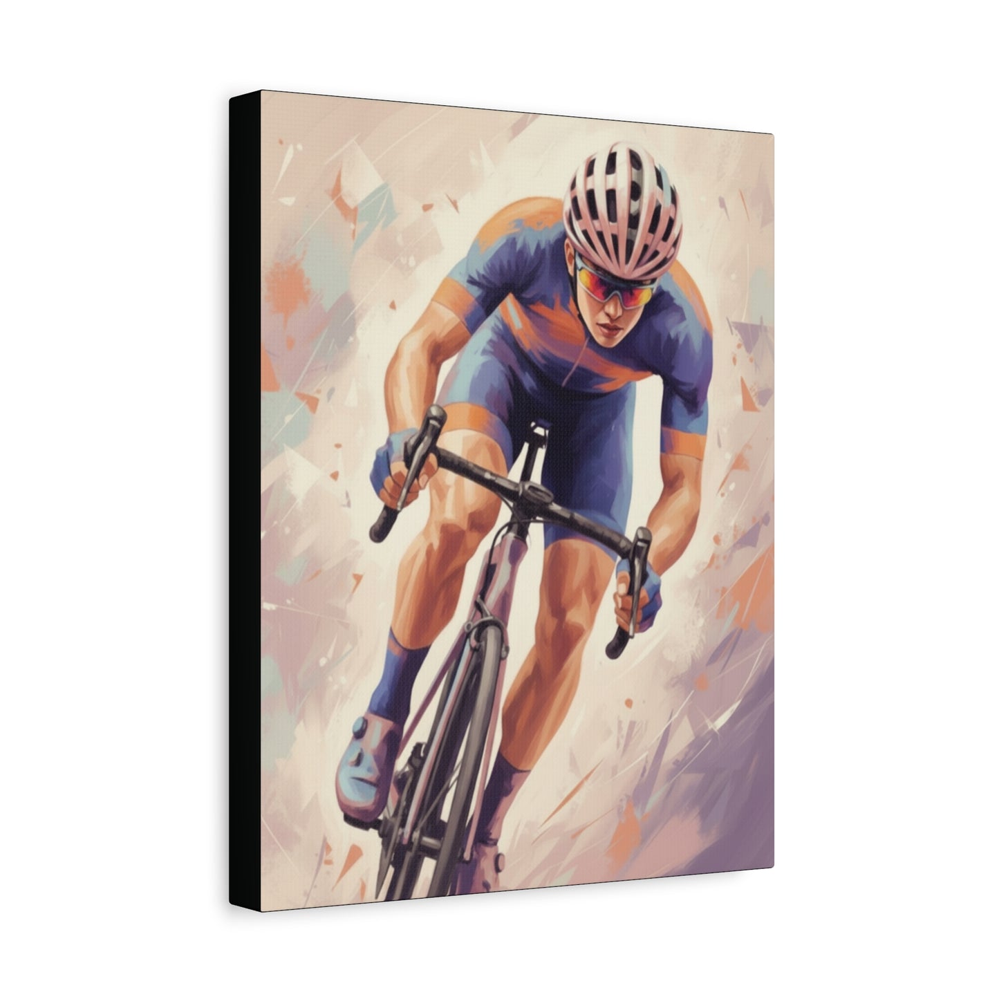 Color Splash Cyclist - Female