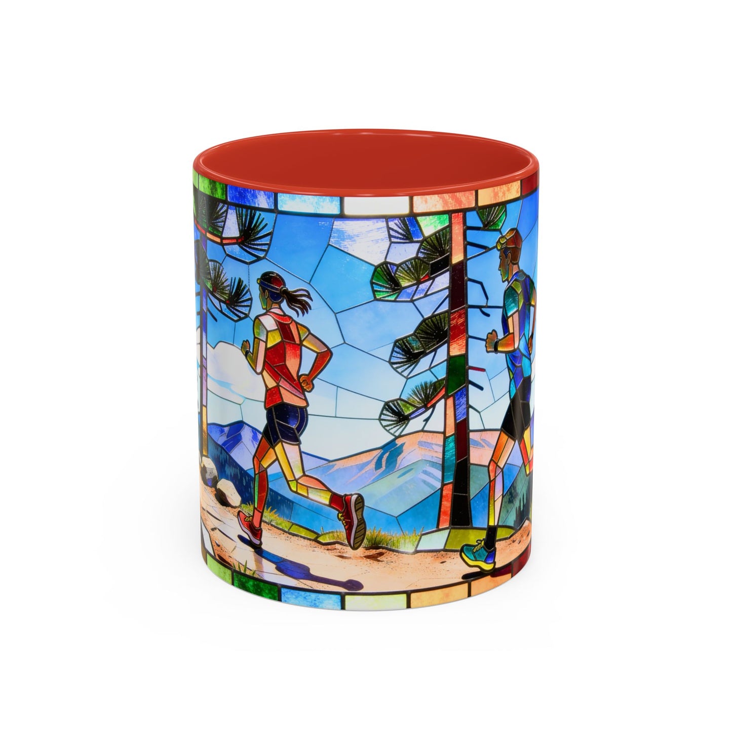 Stained Glass Trail Runners Mug