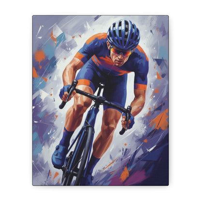 Color Splash Cyclist - Male