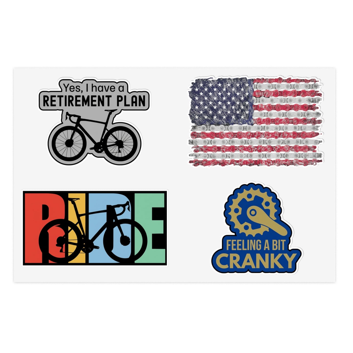 Road Sticker Pack 1