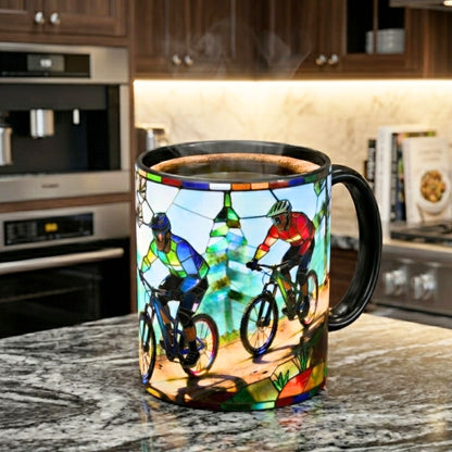 Stained Glass MTB Mug (11, 15oz)