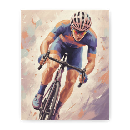 Color Splash Cyclist - Female