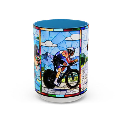 Stained Glass TRI Mug (11, 15oz)