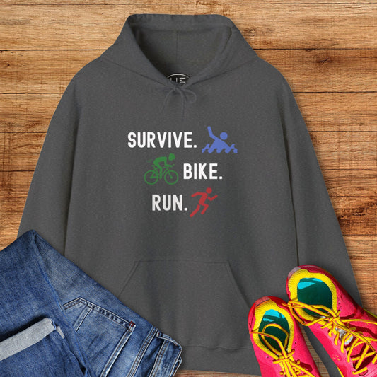 Survive Bike Run Hoodie