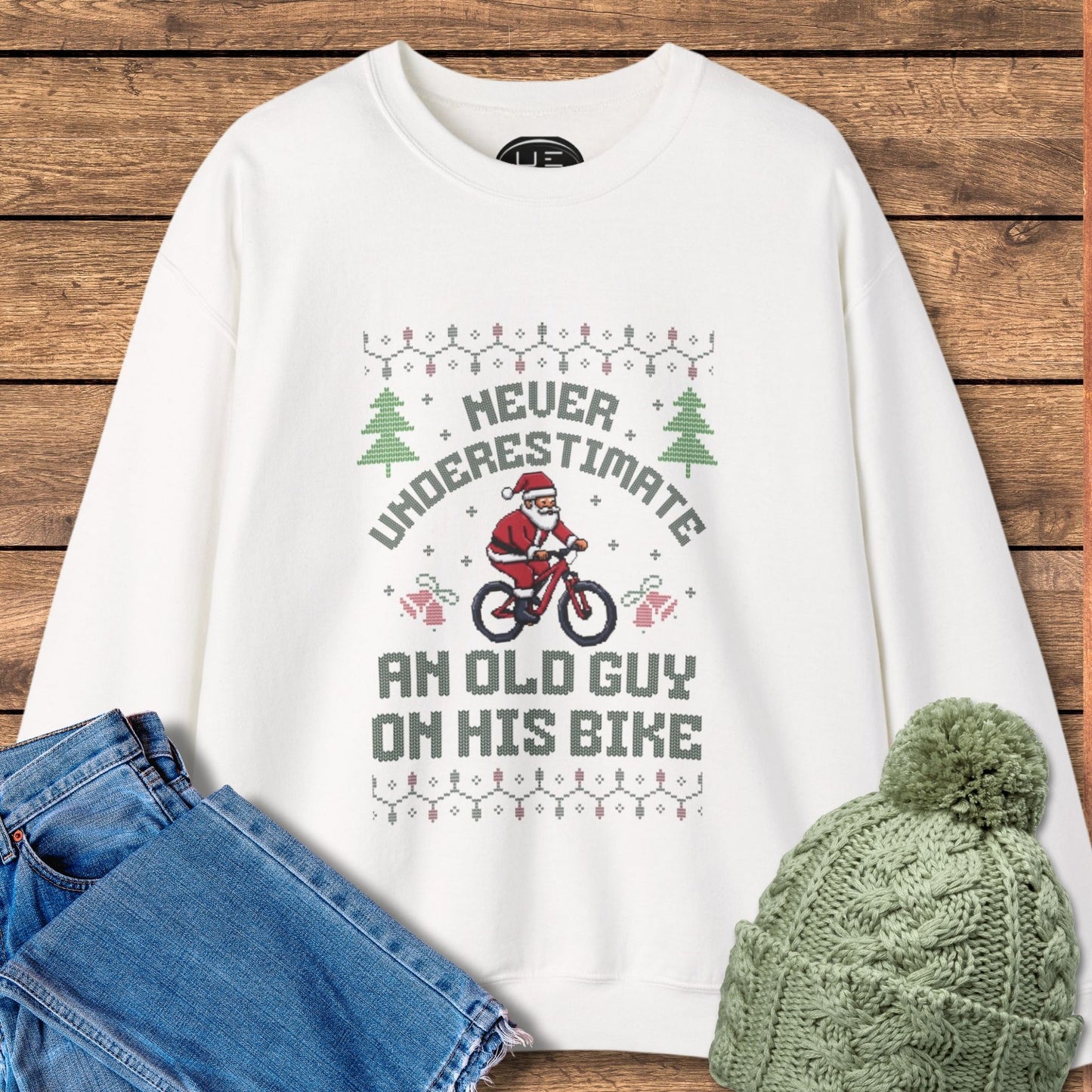 Old Guy MTB X-Mas Sweatshirt