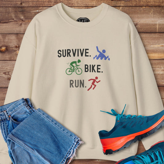 Survive Bike Run Sweatshirt