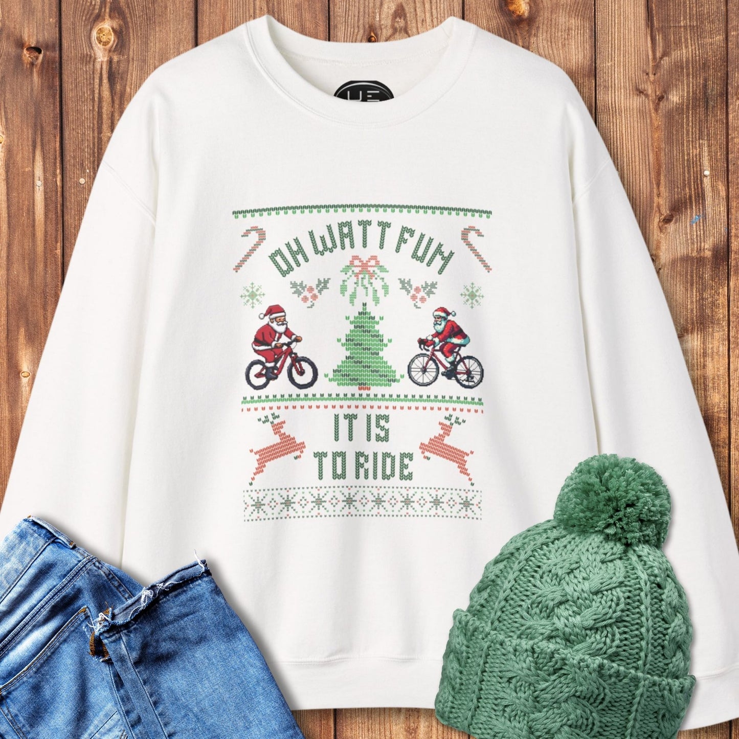 Oh Watt Fun Christmas Sweatshirt