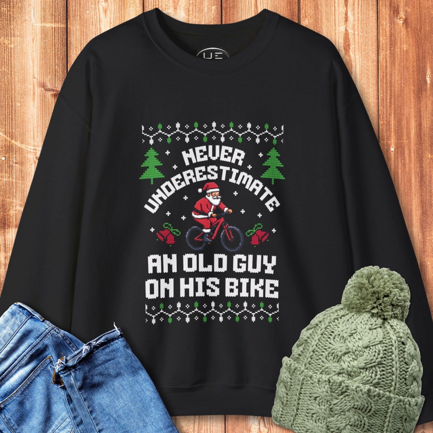 Old Guy MTB X-Mas Sweatshirt