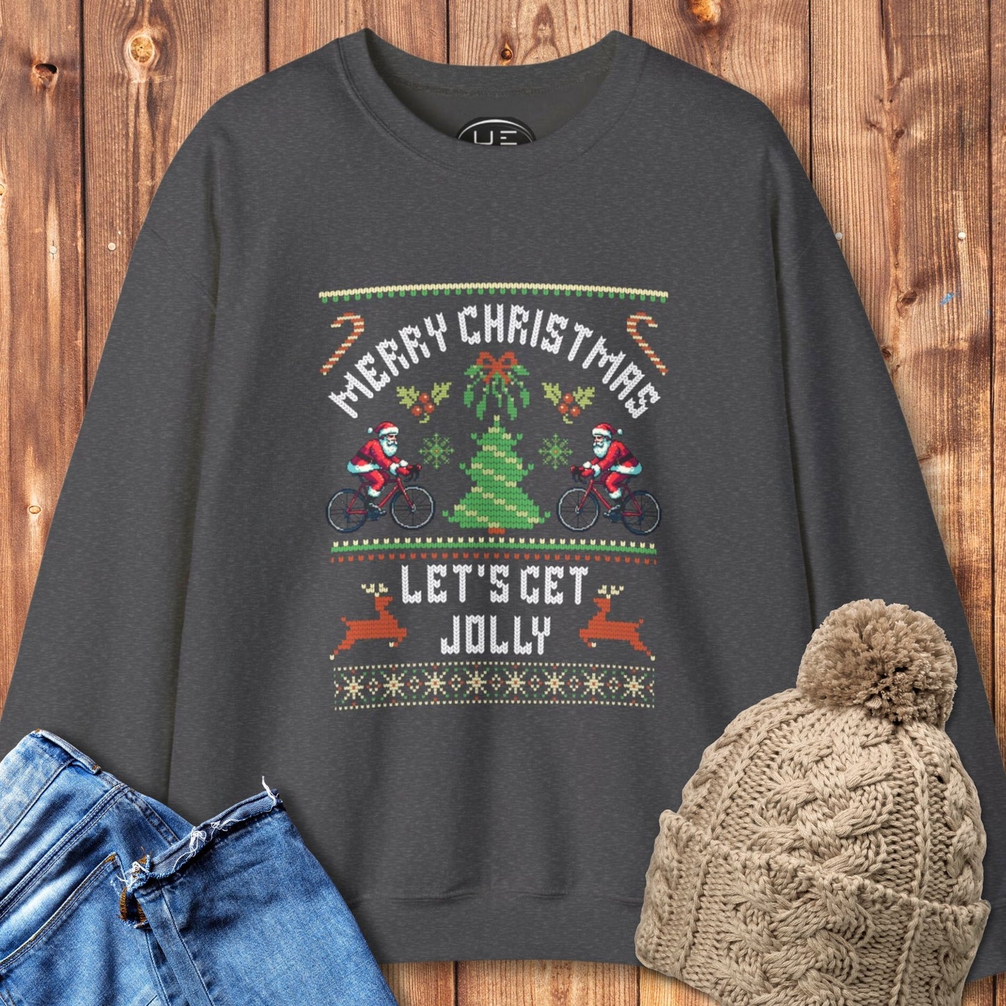 Get Jolly Christmas Sweatshirt