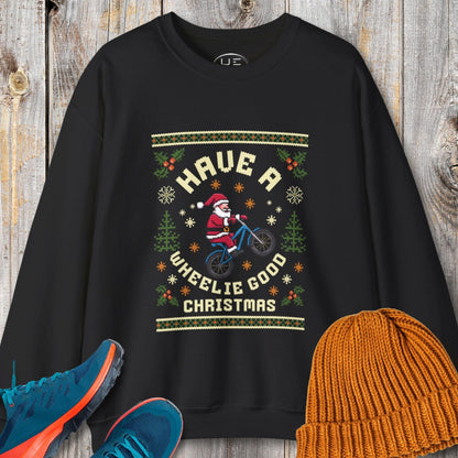 Wheelie Good Christmas Sweatshirt