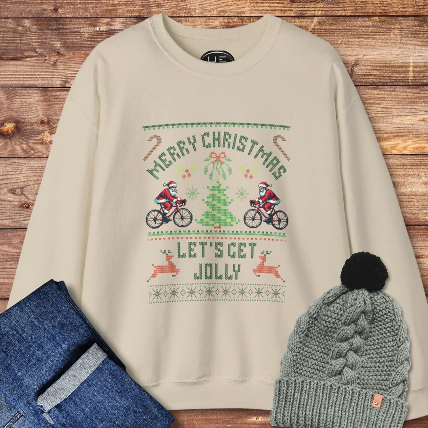 Get Jolly Christmas Sweatshirt